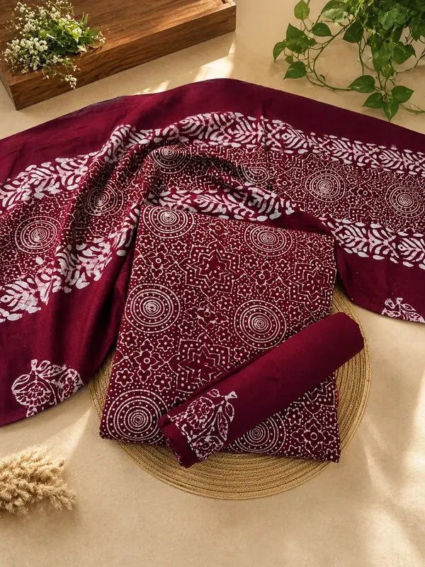 Premium_Cotton_Batik_Fabric_Mulberry_Wine_Mandala_Print