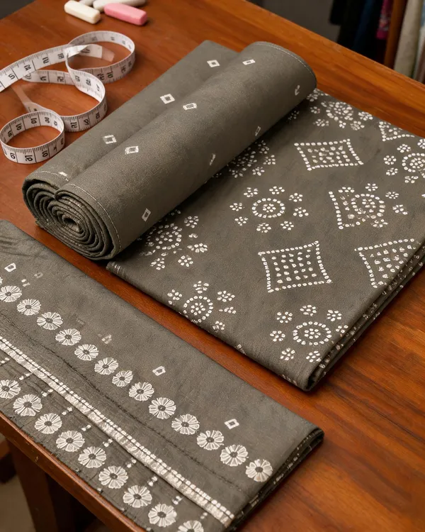 Aahoo_Slate_Grey_Premium_Satin_Cotton_Bandhani_Suit_Set_With_Full_Bandhej_Dupatta