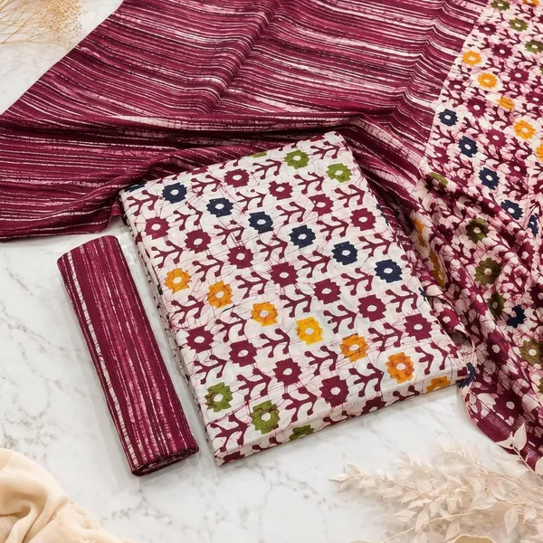 Aahoo_Crimson_Blossom_Pure_Cotton_Multi_Batik_Print_Dress_Material