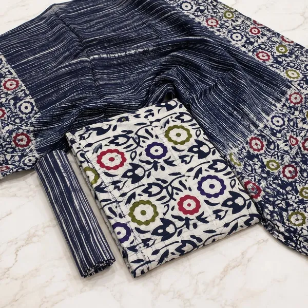 Aahoo_Indigo_Garden_Pure_Cotton_Multi_Batik_Print_Dress_Material