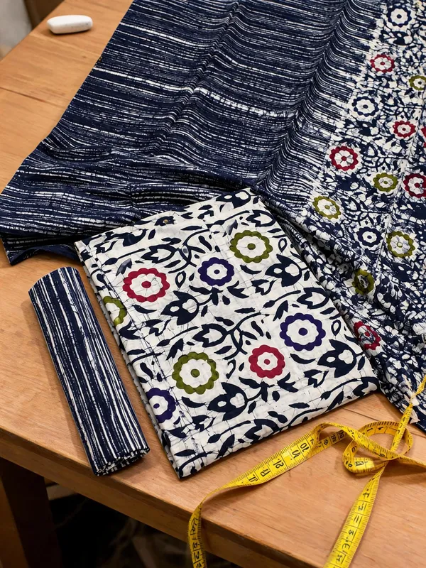Aahoo_Indigo_Garden_Pure_Cotton_Multi_Batik_Print_Dress_Material