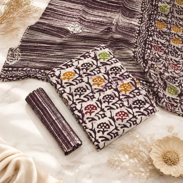 Aahoo_Cocoa_Heritage_Pure_Cotton_Multi_Batik_Print_Dress_Material