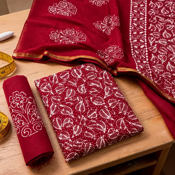 Pure_Cotton_Copper_Batik_Heavy_Suits_Ruby_Red