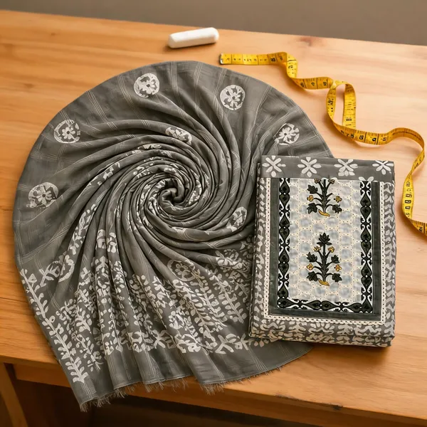 Aahoo_Chiken_Lapat_Pure_Cotton_Batik_Hand_Block_Suit_Stone_Grey