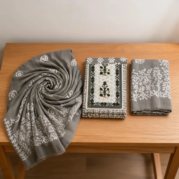 Aahoo_Chiken_Lapat_Pure_Cotton_Batik_Hand_Block_Suit_Stone_Grey