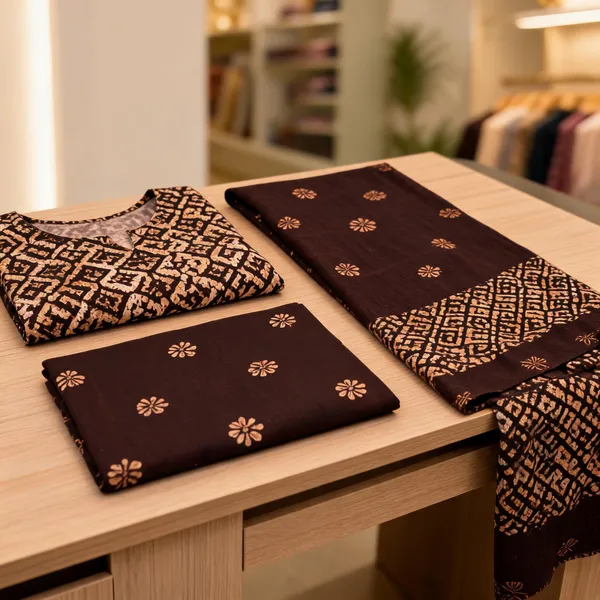Aahoo_Premium_Pure_Cotton_Batik_3_Piece_Suit_Dark_Chocolate_Brown