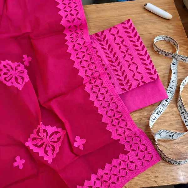 Aahoo_Pure_Cotton_Chikan_Lapat_Cutwork_3_Piece_Suit_Fuchsia_Pink