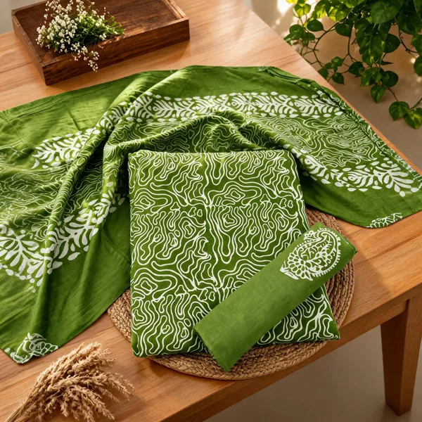 Premium_Cotton_Batik_Fabric_Leaf_Green_Abstract_Print