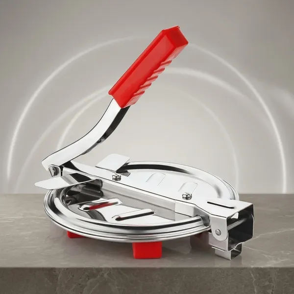 Silver_And_Red_Stainless_Steel_Roti_Maker_Press_With_Handle