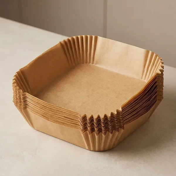 Brown_Parchment_Paper_Square_Air_Fryer_Disposable_Liners_Set_100Pcs