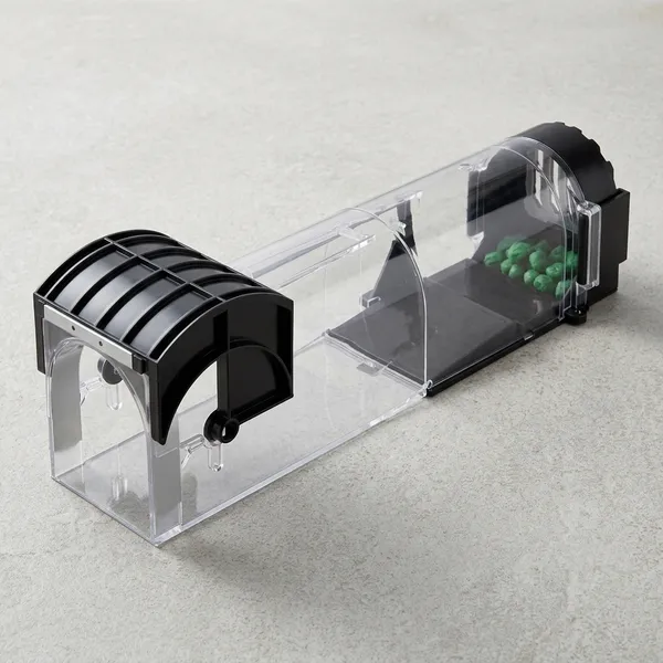 Black_And_White_Abs_Plastic_Transparent_Humane_Mouse_Trap_Cage