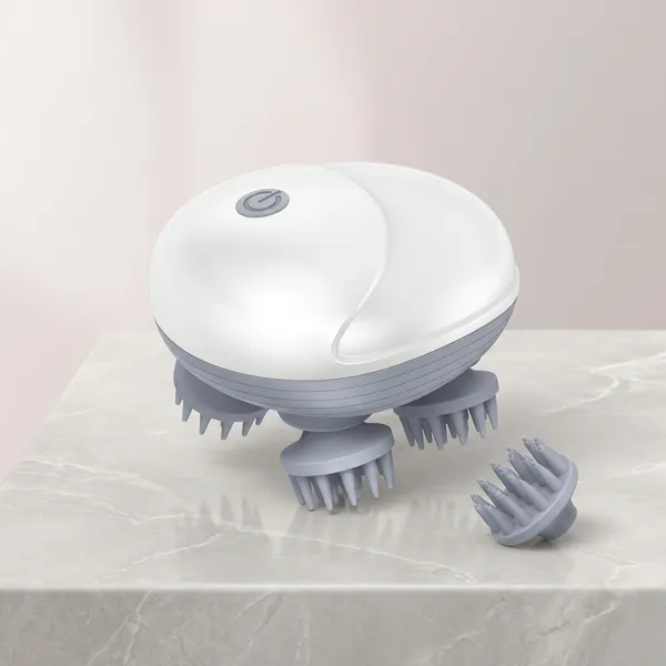 White_And_Grey__Handheld_Electric_Scalp_Massager_With_Detachable_Heads