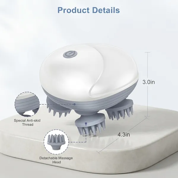 White_And_Grey__Handheld_Electric_Scalp_Massager_With_Detachable_Heads
