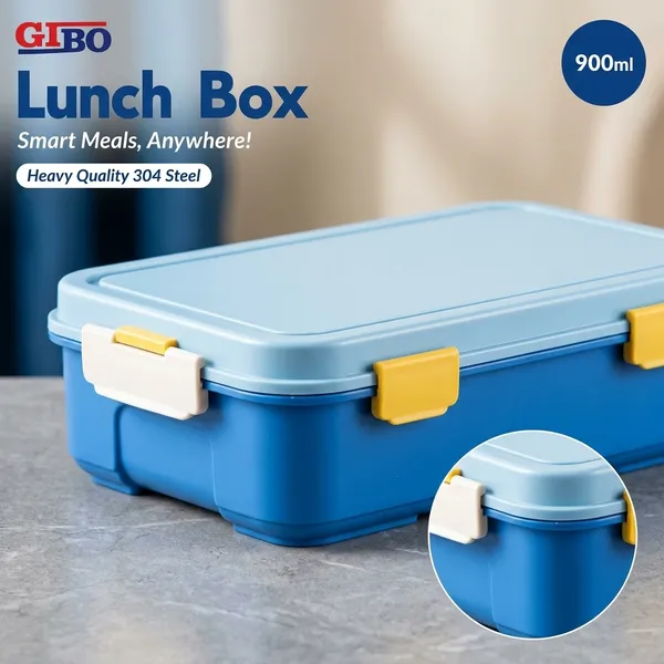 Multicolor_Stainless_Steel_3-Compartment_Lunch_Box_900Ml
