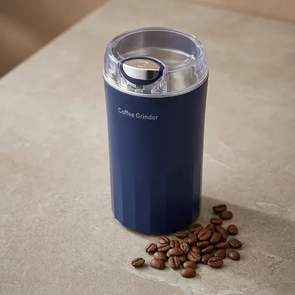 Navy_Blue_Plastic_Electric_Coffee_Grinder