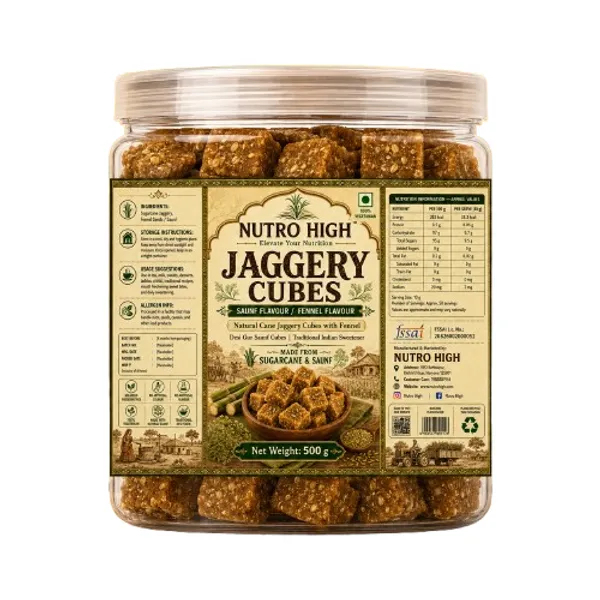 Nutro_High_Organic_Jaggery_Fennel_Cubes_(Gur_Saunf)