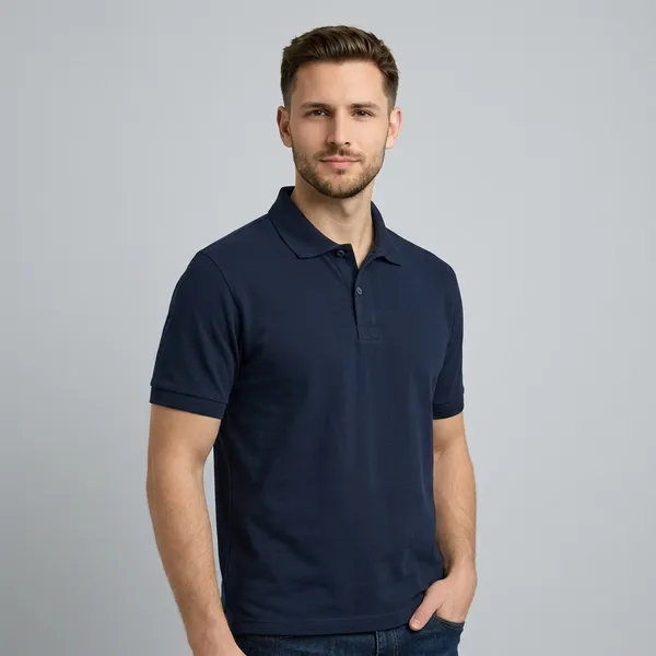 Navy_Blue_Cotton_Premium_Polo_T-Shirt_For_Men