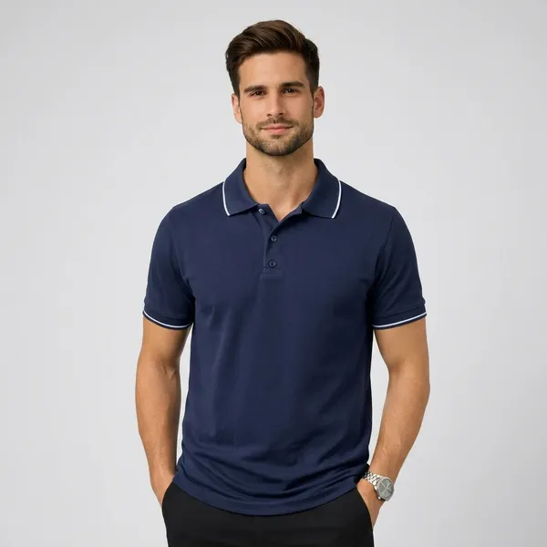 Navy_Blue_Cotton_Premium_Tipped_Polo_T-Shirt_For_Men