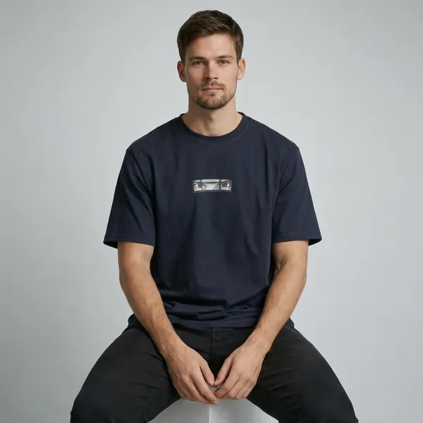 Navy_Blue_French_Terry_Oversized_Graphic_Print_T-Shirt_For_Men
