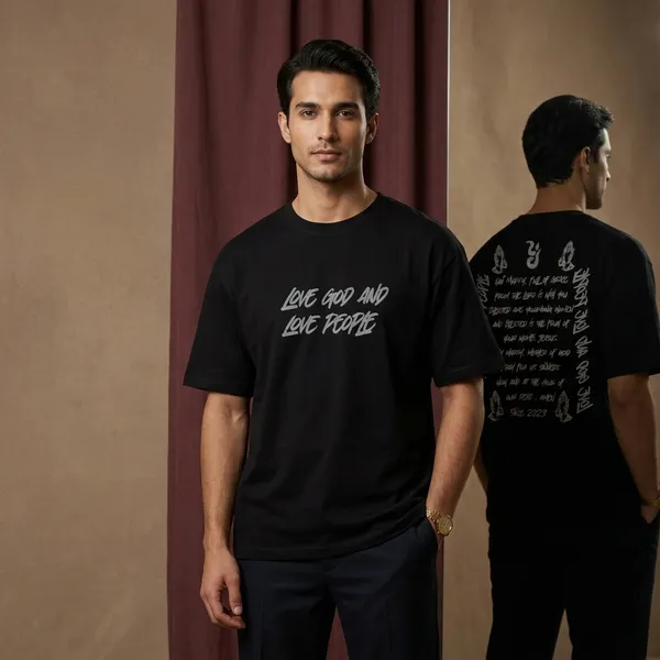 Love_God_Casual_Black_Cotton_T-Shirt