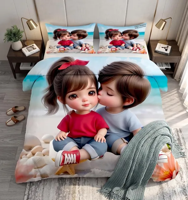 7D_Digital_printed_Cute_Home_Collective_Cotton_Double_Bedsheet_With_2_Pillow_Covers_(20*30_Inches)_For_Home_Bedroom