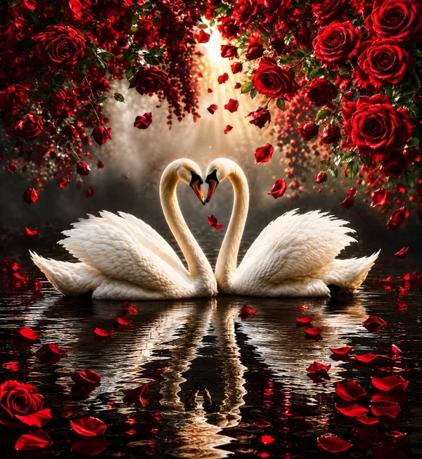 7D_Digital_Printed_Swan_Home_Collective_Cotton_Double_Bedsheet_With_2_Pillow_Covers_(20*30_Inches)_For_Home_Bedroom