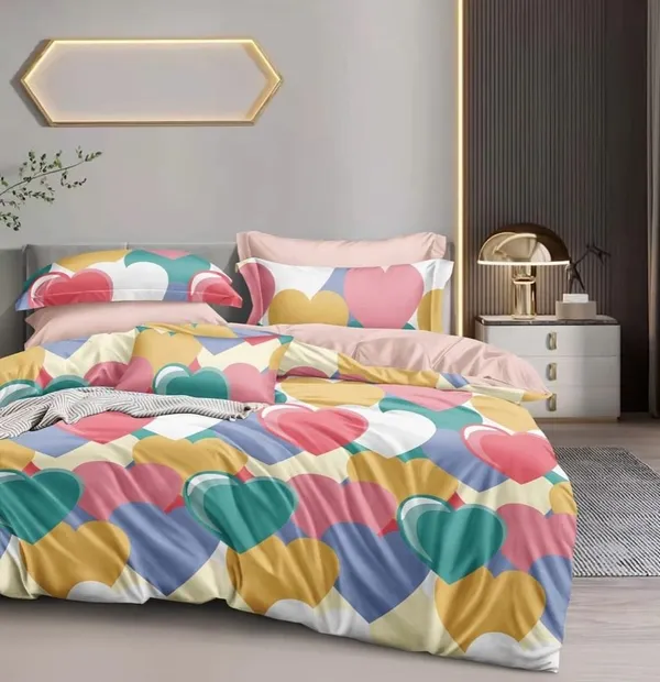 Premium_Flat_Cotton_300_TC_Queen_size_Bedsheet_(Buy_1_Get_1_Free)