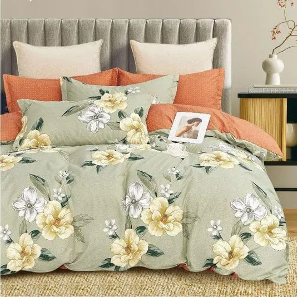 Premium_Flat_Cotton_300_TC_Queen_size_Bedsheet_(Buy_1_Get_1_Free)