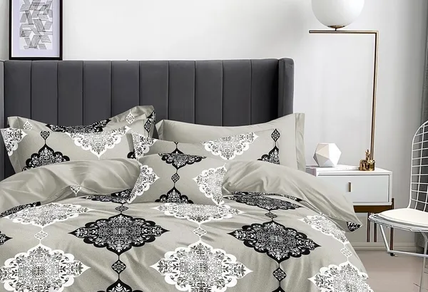 Premium_Cotton__King_size_Elastic_Fitted_Bedsheet_with_2_Pillow_covers_(Buy_1_Get_1_Free_)