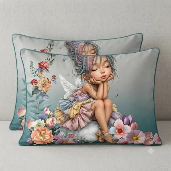 7D_Premium_Cute_Girl_Printed_Cotton_Queen_size_Bedsheet_with_2_Pillow_covers_