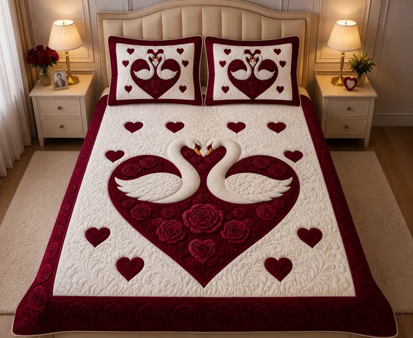 7D_Digital_Printed_White_and_Maroon_Home_Collective_Cotton_Double_Bedsheet_With_2_Pillow_Covers_(20*30_Inches)_For_Home_Bedroom