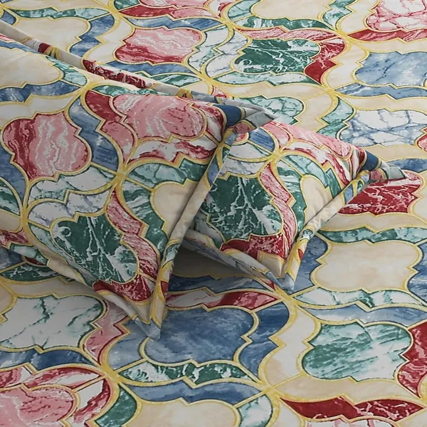Premium__Elastic_Fitted_Bedsheets_with_2_Pillow_cover_(Buy_1_Get_1_Free_)