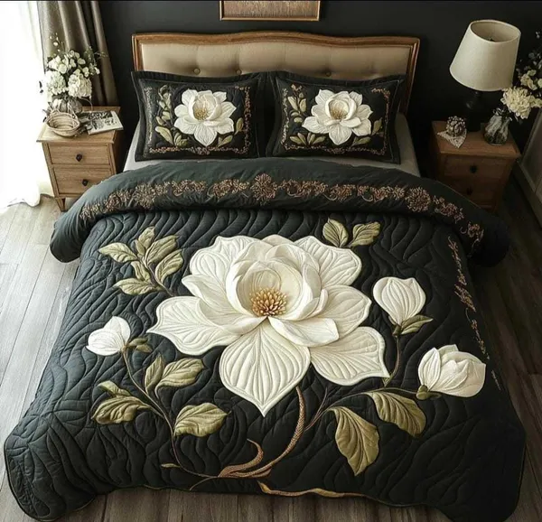 7D_Digital_Printed_Black_Home_Collective_Cotton_Double_Bedsheet_With_2_Pillow_Covers_(20*30_Inches)_For_Home_Bedroom