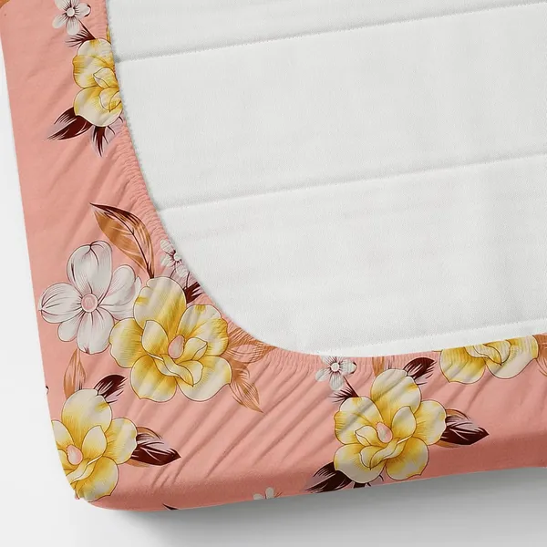 Premium_Cotton__King_size_Elastic_Fitted_Bedsheet_with_2_Pillow_covers_(Buy_1_Get_1_Free_)
