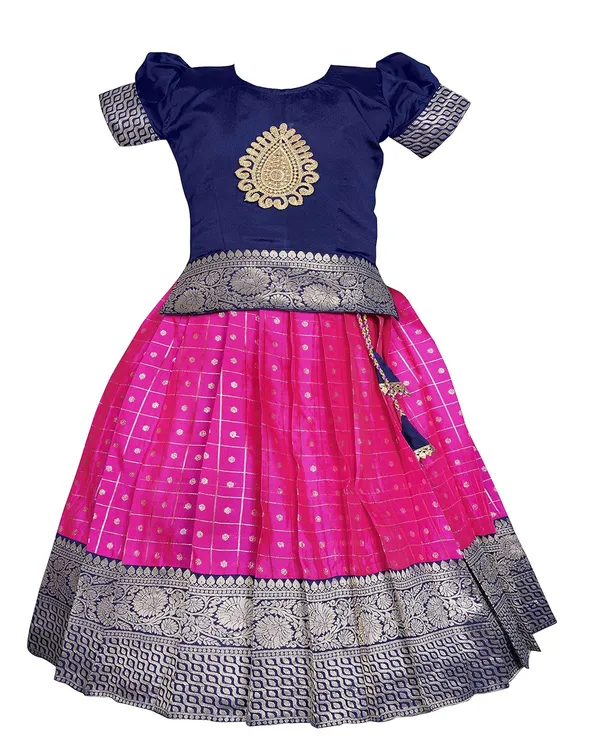 Girls_Silk_Lehenga_Choli