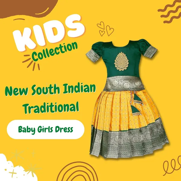 Girls_Taffeta_Silk_Lehenga_Choli