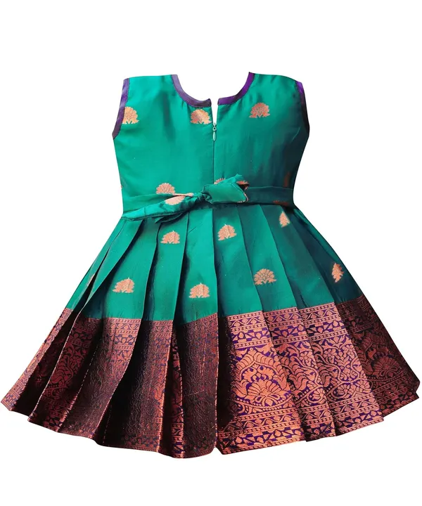 Girls_Jacquard_Silk_Lehenga_Choli