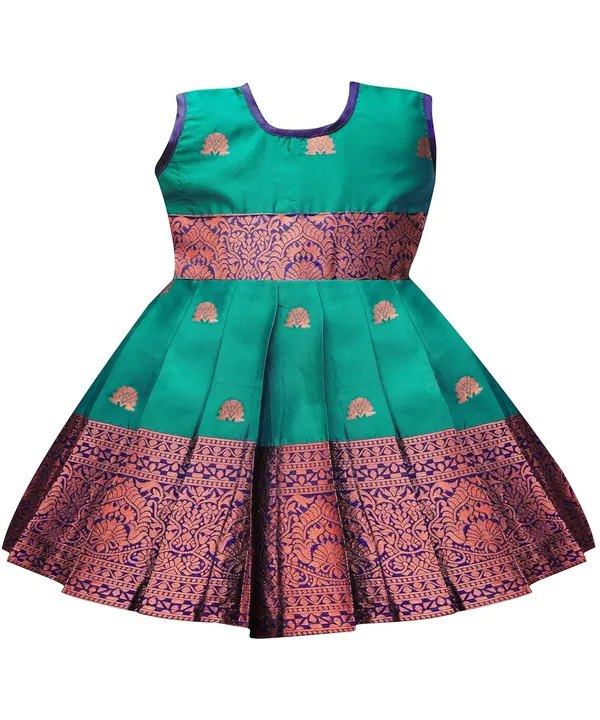 Girls_Jacquard_Silk_Lehenga_Choli