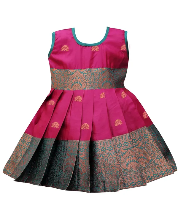 Girls_Jacquard_Silk_Lehenga_Choli