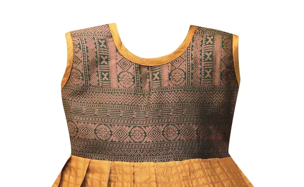 Baby_Girls_Jacquard_Silk_Lehenga_Choli