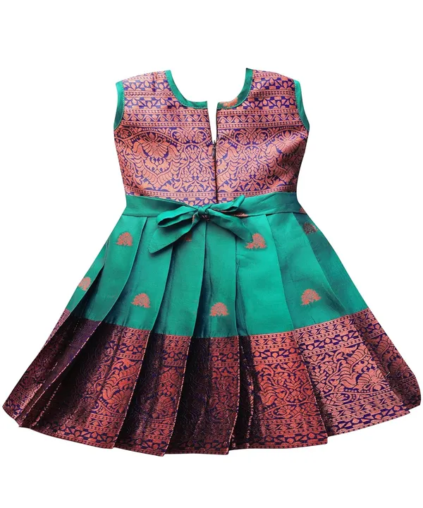 South_Indian_Pattu_Pavadai_Lehenga_Choli