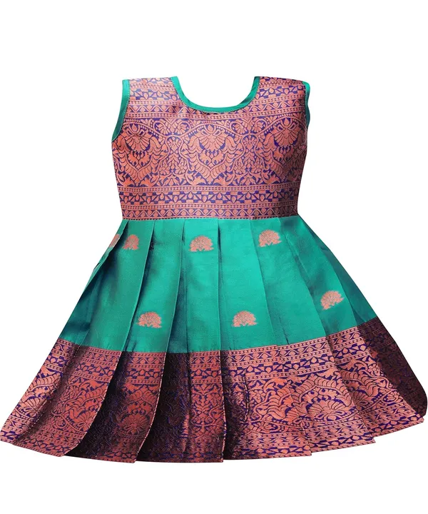 South_Indian_Pattu_Pavadai_Lehenga_Choli
