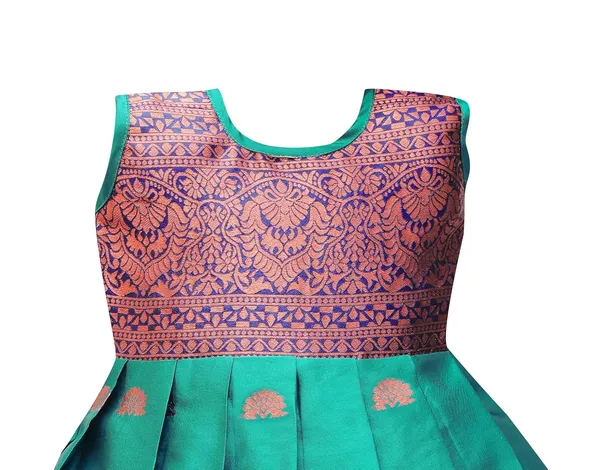 South_Indian_Pattu_Pavadai_Lehenga_Choli