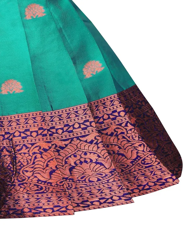 South_Indian_Pattu_Pavadai_Lehenga_Choli