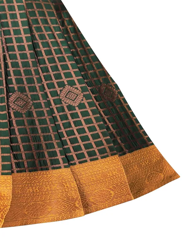 Baby_Girls_Jacquard_Silk_Lehenga_Choli