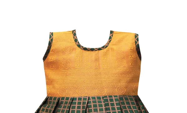 Baby_Girls_Jacquard_Silk_Lehenga_Choli