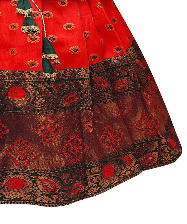 Girls_Jacquard_Lehenga_Choli_Dress