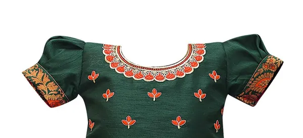 Girls_Jacquard_Lehenga_Choli_Dress