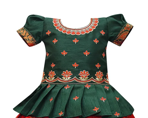 Girls_Jacquard_Lehenga_Choli_Dress