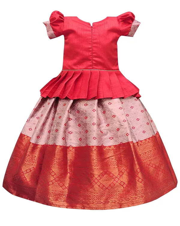Girls_Cotton_Jacquard_Lehenga_Choli